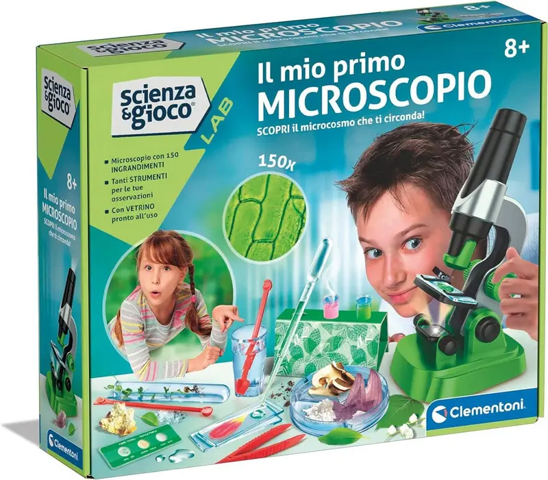 Clementoni - Il Mio Primo Microscopio