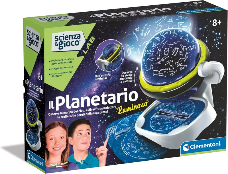 Clementoni - Il Planetario Luminoso - Scienza e Gioco Lab