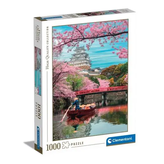 Clementoni Puzzle 1000 Hqc Himeji Castle In Spring