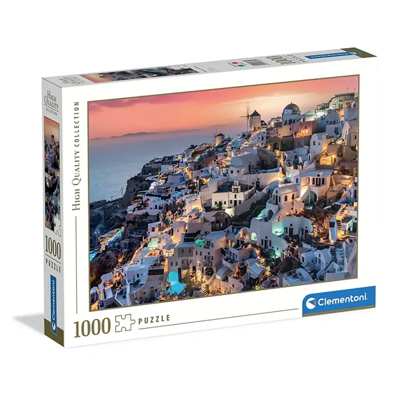 Clementoni Puzzle 1000 Hqc Shades Of Santorini