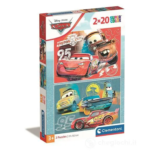 Clementoni Puzzle 2x20 Cars Disney