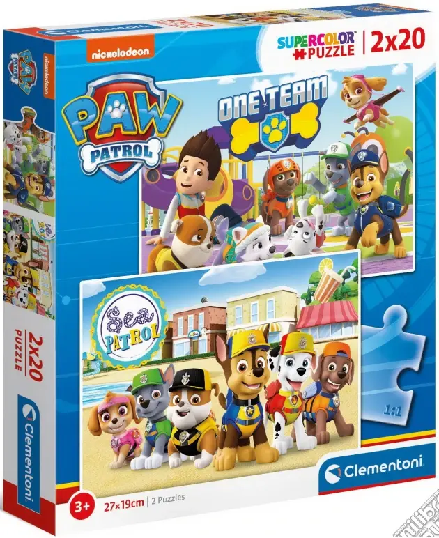 Clementoni Puzzle 2x20 Paw Patrol