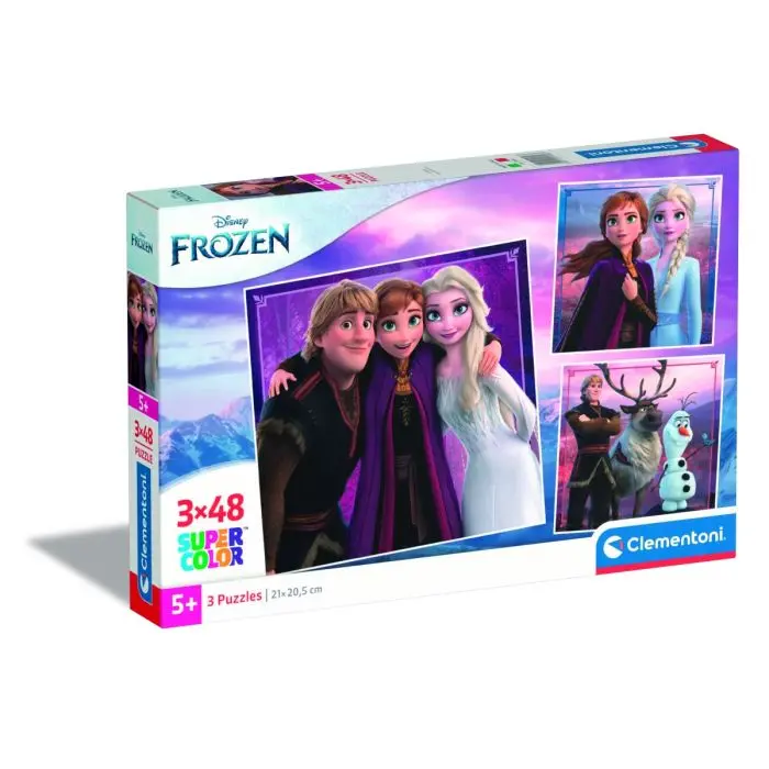 Clementoni Puzzle 3x48 Square Frozen