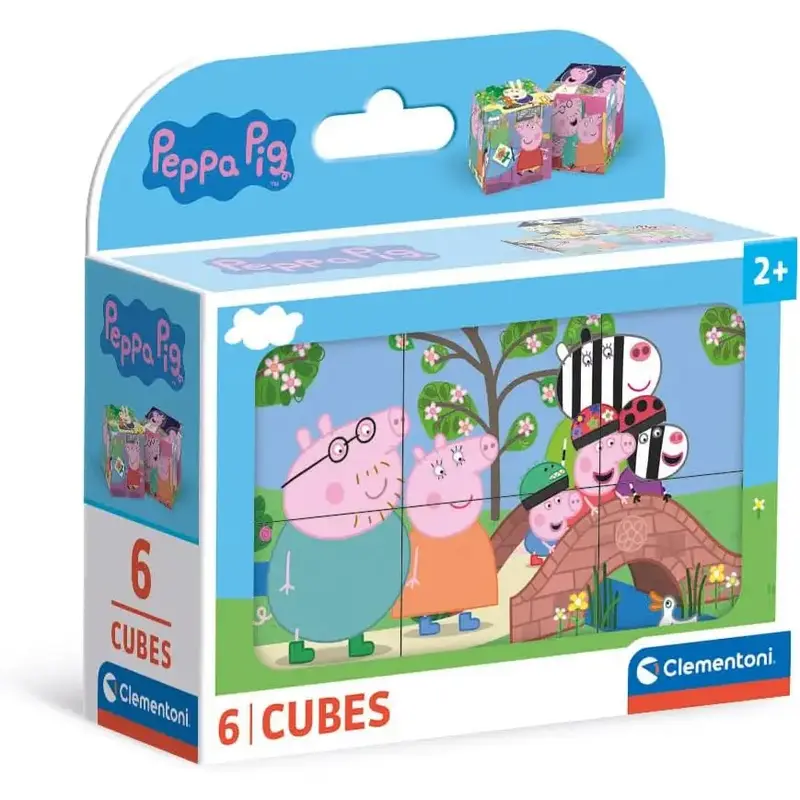 Clementoni Puzzle Cubi Peppa Pig