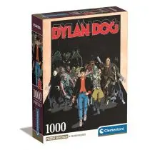 Clementoni Puzzle Dylan Dog 1000 Pezzi, 70x50 cm, Multicolore