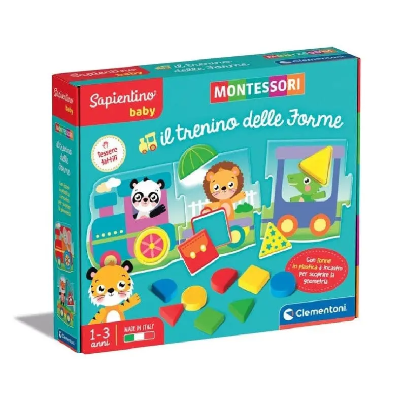Clementoni Sapientino Baby- Il Trenino delle Forme