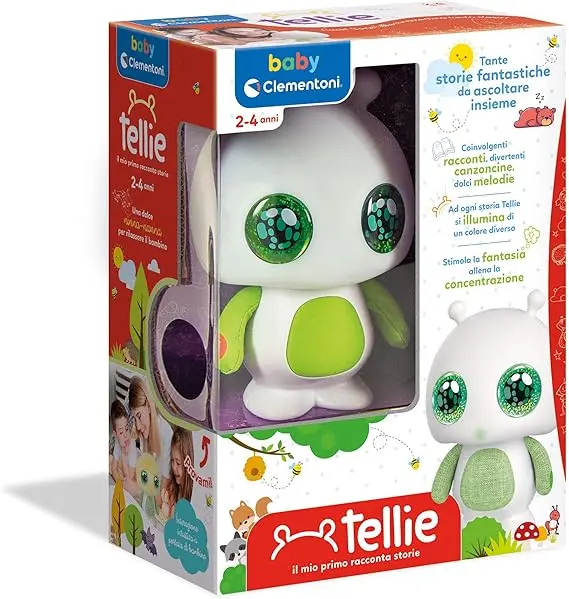 Clementoni - Tellie - Storyteller, racconta storie Bambini