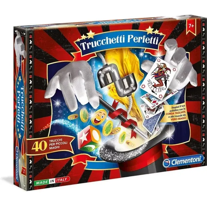 Clementoni Trucchetti Perfetti, Giochi di Magia per Bambini da 7 Anni in sù