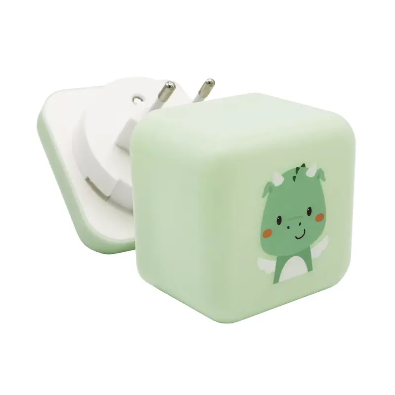 Cloud B - Cube B (Drake the Dragon). luce notturna portatile a forma di drago