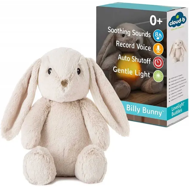 CLOUD-B LoveLight Buddies - Billy the Bunny (Coniglietto con luci e suoni)