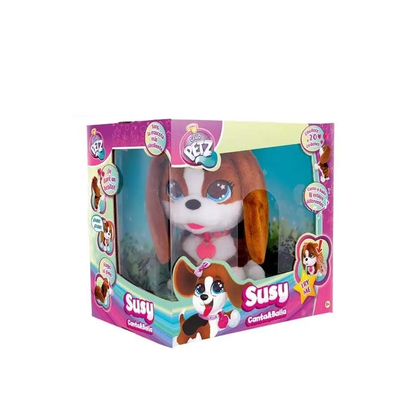 Club Petz - Susy Canta e Balla, Cagnolina Interattiva Sing & Dance IMC Toys