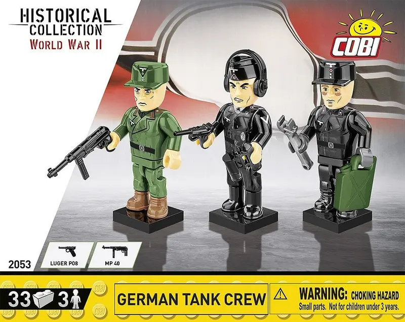Cobi German Tank Crew • Set 2053