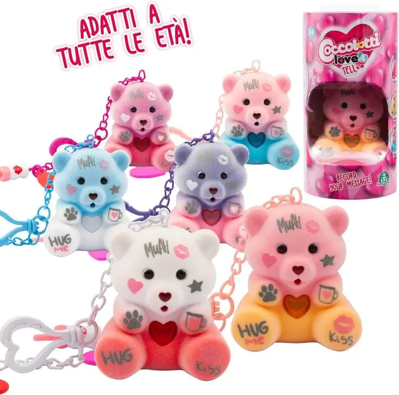 Coccolotti Love & Tell, Orsetto che Registra e Ripete il tuo Messaggio