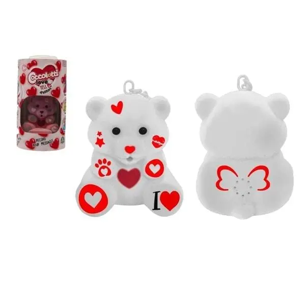 Coccolotti Love & Tell Passion, Orsetto che Registra e Ripete il tuo Messaggio