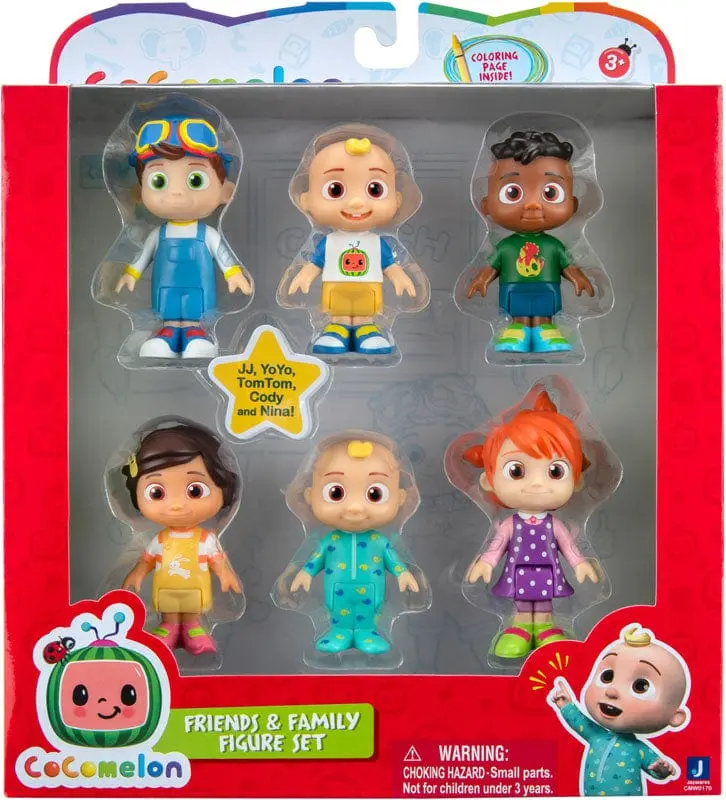 Cocomelon set Personaggi Giocattolo