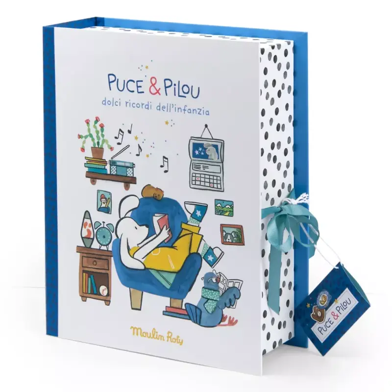 Cofanetto Nascita Moulin Roty Puce & Pilou