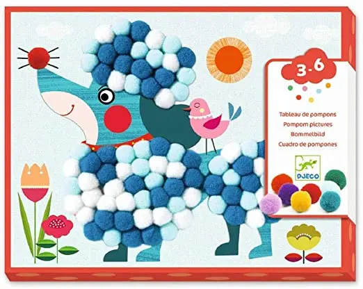 COLLAGE POMPON, CANI