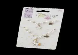 COLLANA E BRACCIALE 2PZ UNICORN