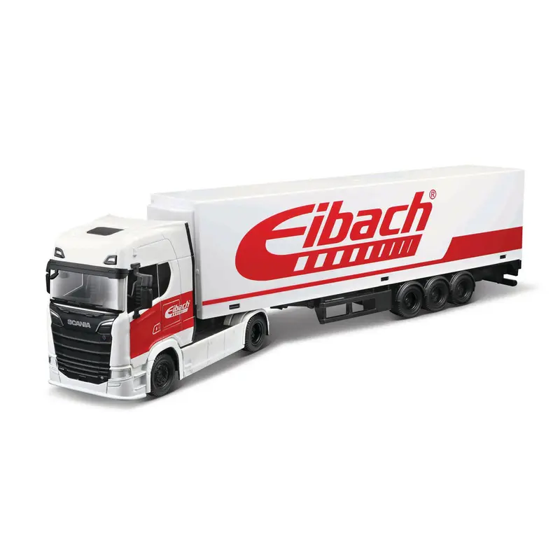 Collezione 6 Camion Con Semirimorchio, Burago, Scala 1