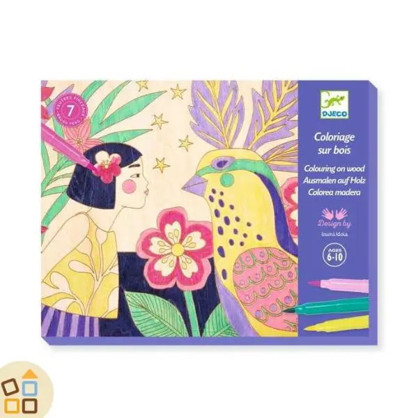 COLORA SUL LEGNO, GIRLS