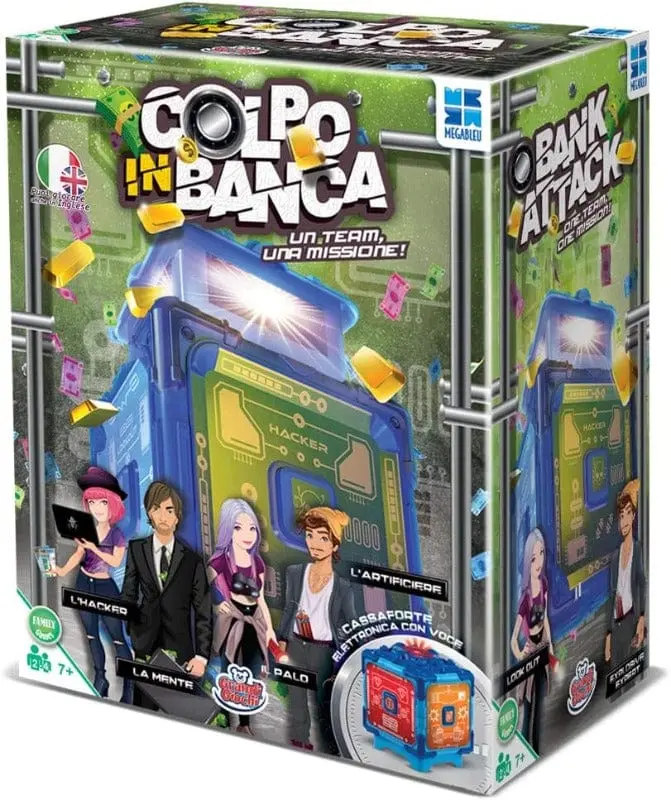 Colpo in Banca, Gioco di Società per Bambini - Grandi Giochi