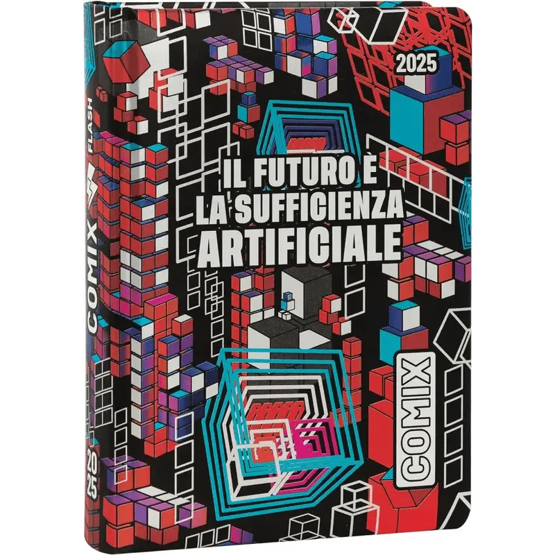 COMIX Flash Agenda Diario 12 Mesi Scuola 2024-2025 Rosso