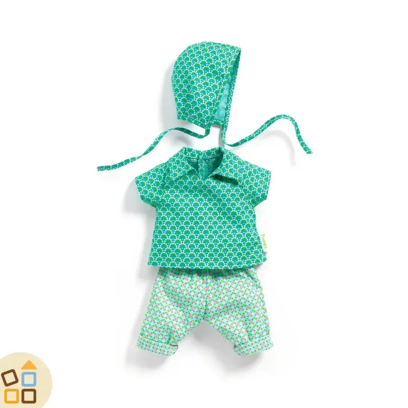 COMPLETO 3 PZ POMEA, VERDE ZAZEN