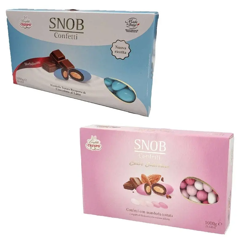Confetti Mandorla Tostata ricoperta di Cioccolato al Latte 1 Kg- Crispo