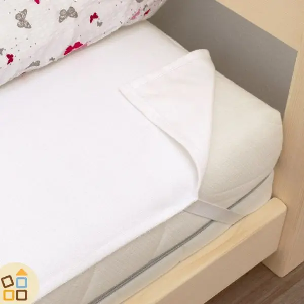 Coprimaterasso Impermeabile per Lettino - cucito a mano