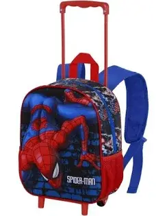 Coriex Zaino Asilo Trolley 3D Spiderman