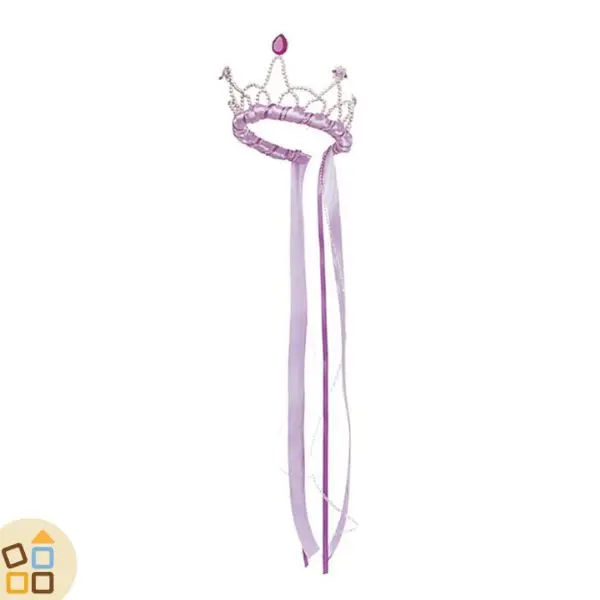 CORONA CON NASTRI VIOLA
