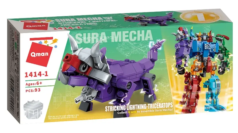 Costruzioni Dinosauri Robot - Triceratopo