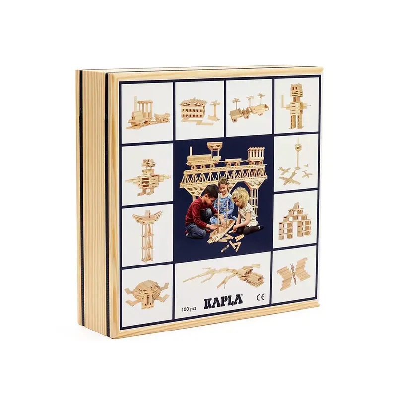 Costruzioni in legno Kapla 100 pezzi - Kapla - Art. K100