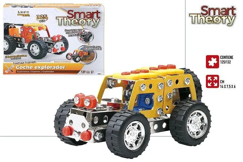 Costruzioni in Metallo Auto 132 pezzi