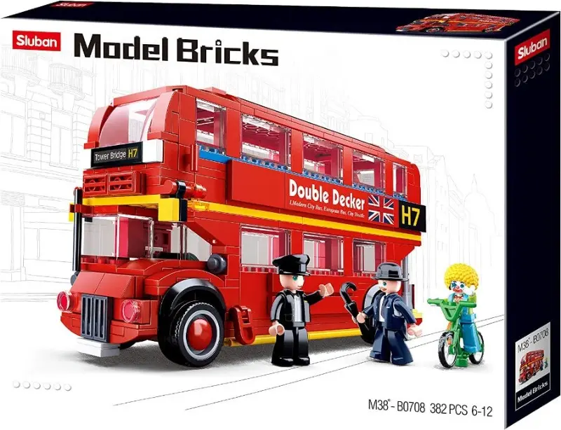 Costruzioni London Bus a due Piani Sluban