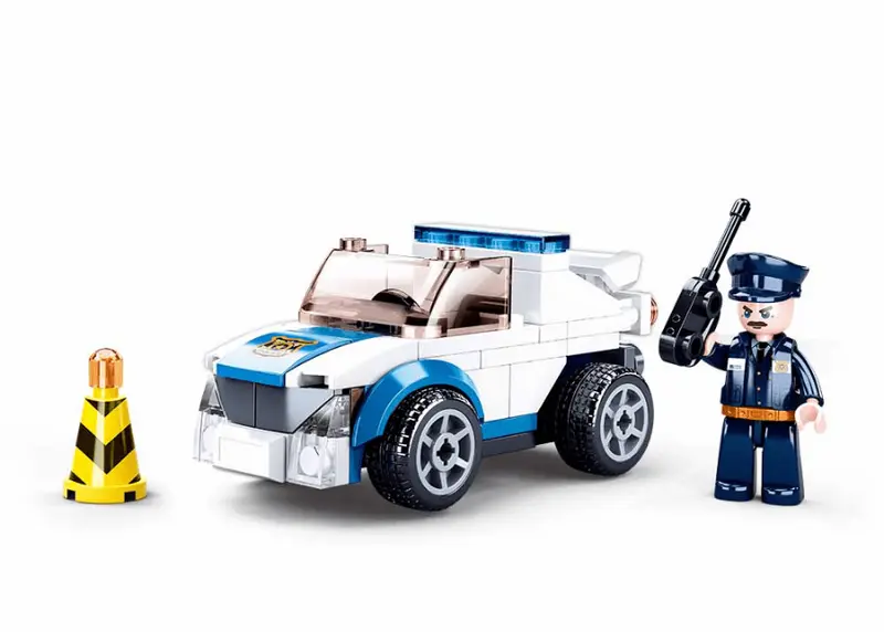 Costruzioni Macchina della Polizia con Retrocarica