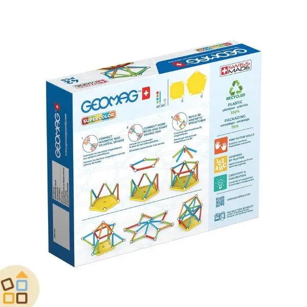 Costruzioni Magnetiche - Geomag Supercolor 42 pz