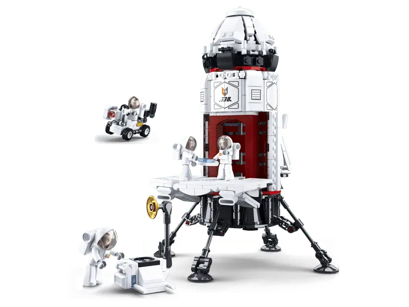 Costruzioni Razzo Spaziale | Sluban Base di Ricerca 733pz
