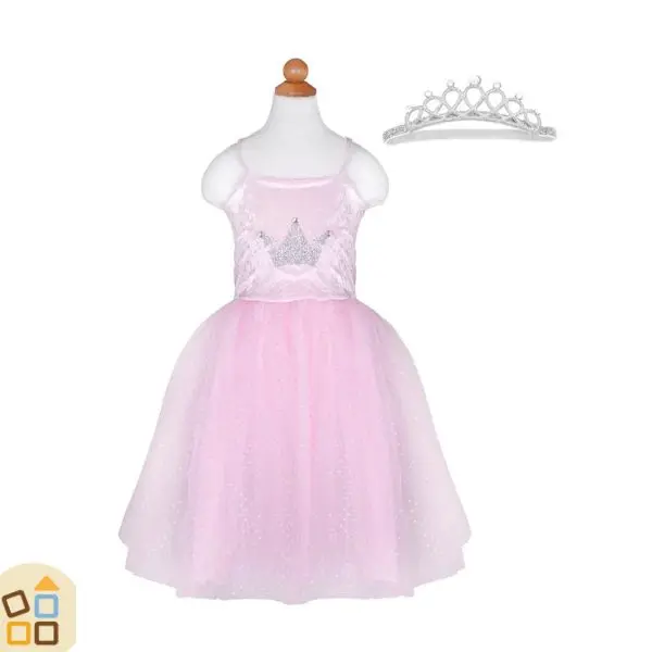 COSTUME BALLERINA ROSA 3/4 ANNI
