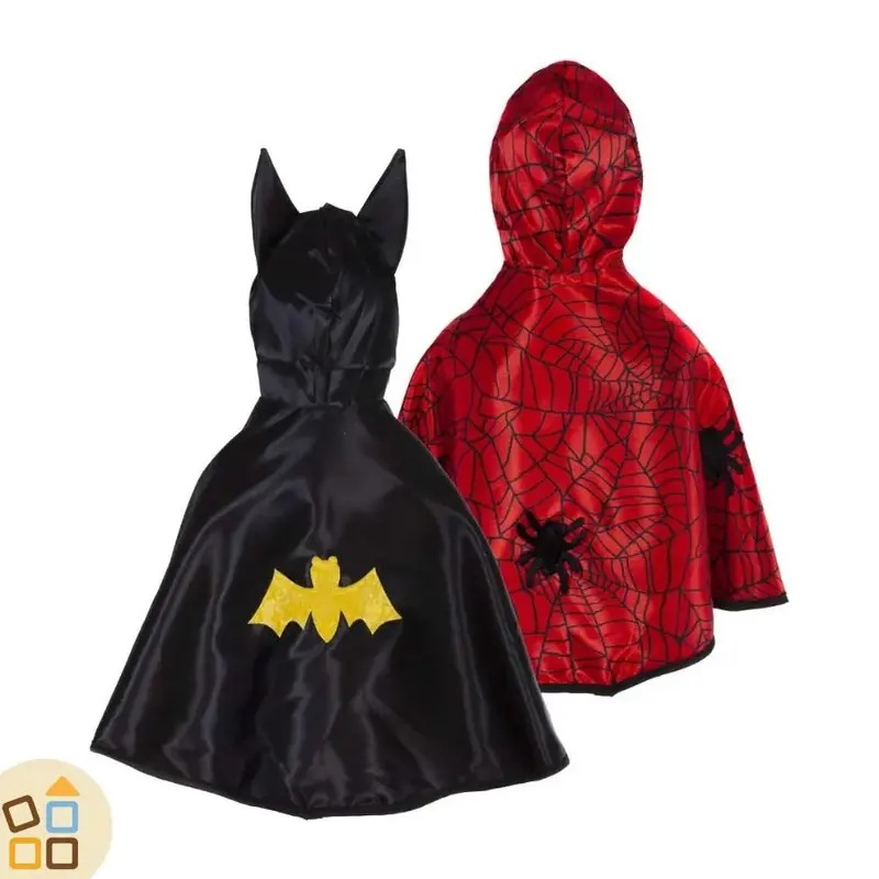 COSTUME BATMAN/SPIDERMAN, MANTELLO 1/2 ANNI