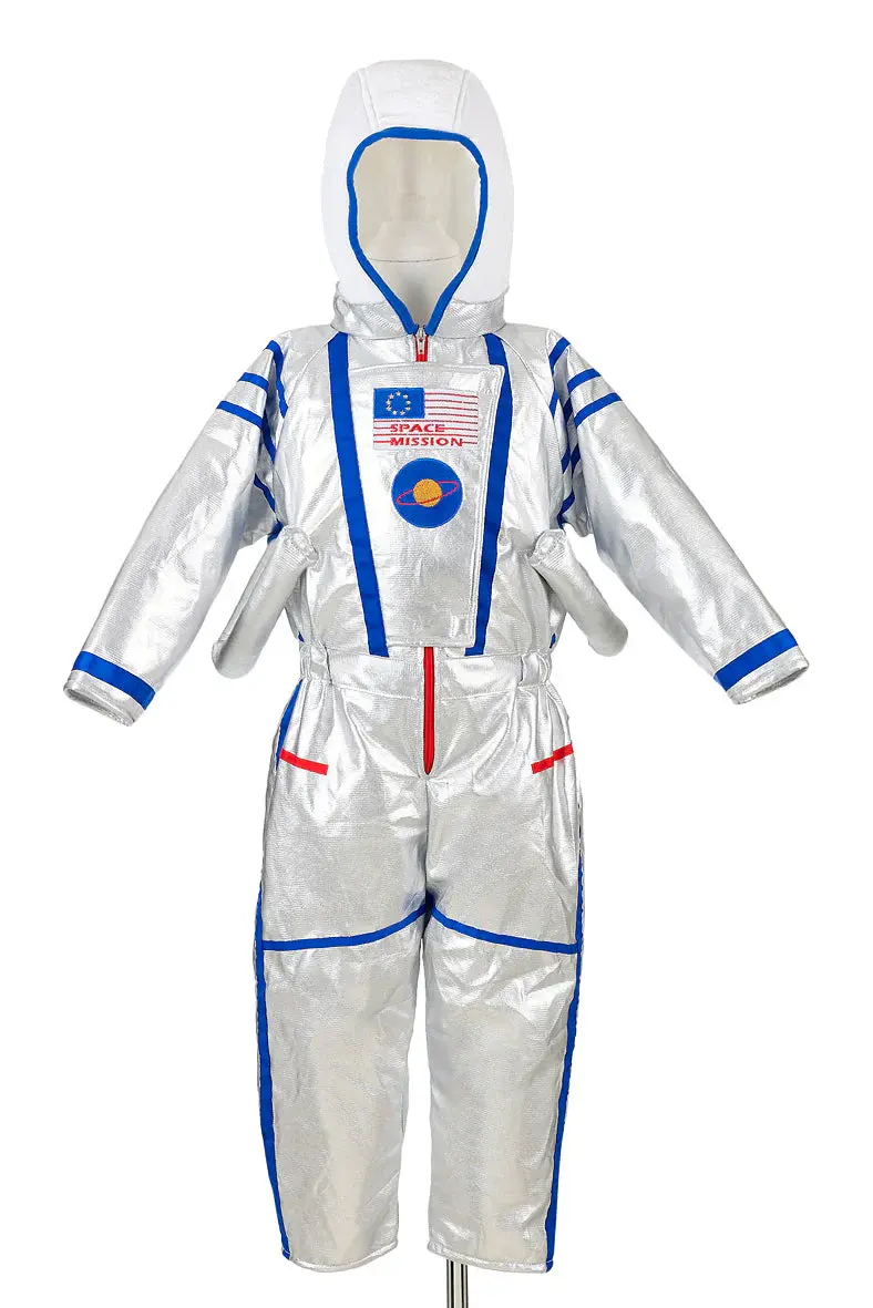 Costume Carnevale Astronauta 5/7 Anni Altezza 110/122 Cm - Spaceman (100725)