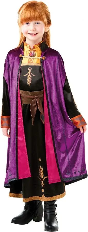 Costume Carnevale Frozen2, Travestimento Anna Travel
