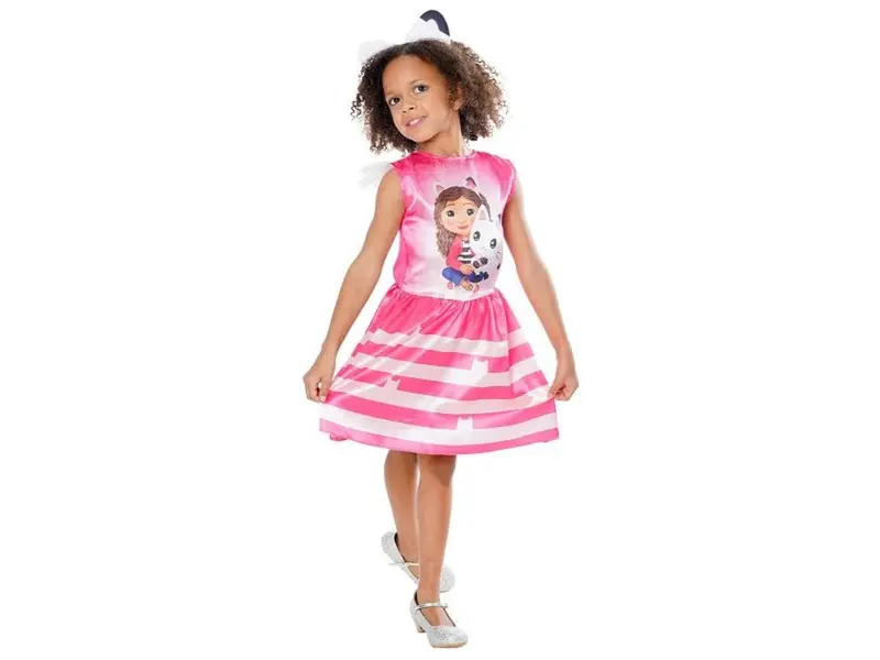 Costume Carnevale Gabby 3-4 Anni, Travestimento Tutu Classic