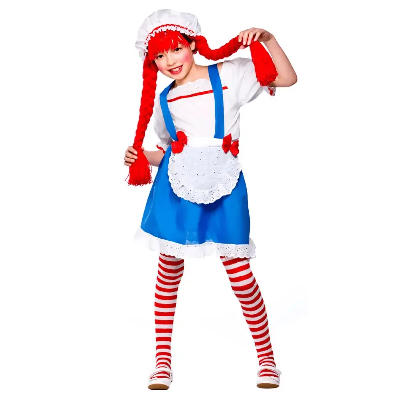 Costume Carnevale Pippi Calzelunghe