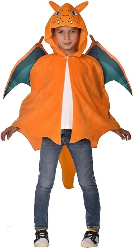 Costume Carnevale Pokemon Charizard per bambini 3-4Anni