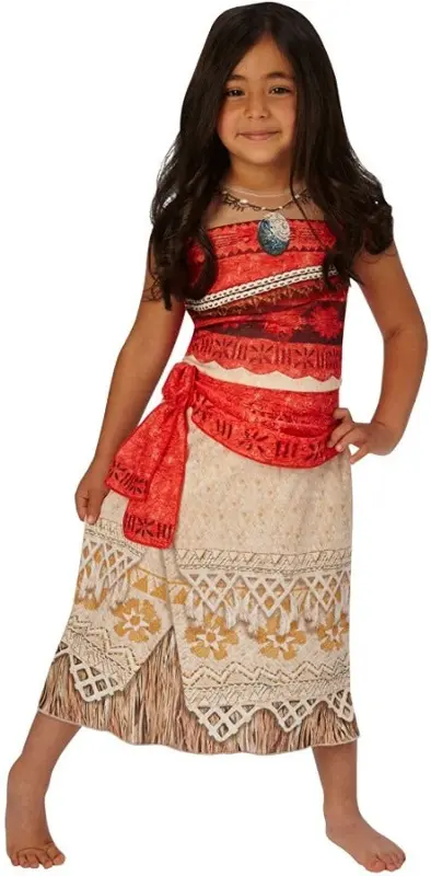 Costume Carnevale Vaiana 3-4 Anni