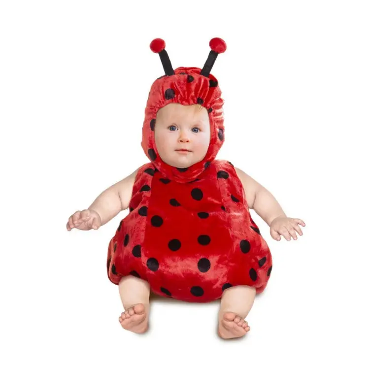 Costume di Carnevale Baby Coccinella 6-12 Mesi