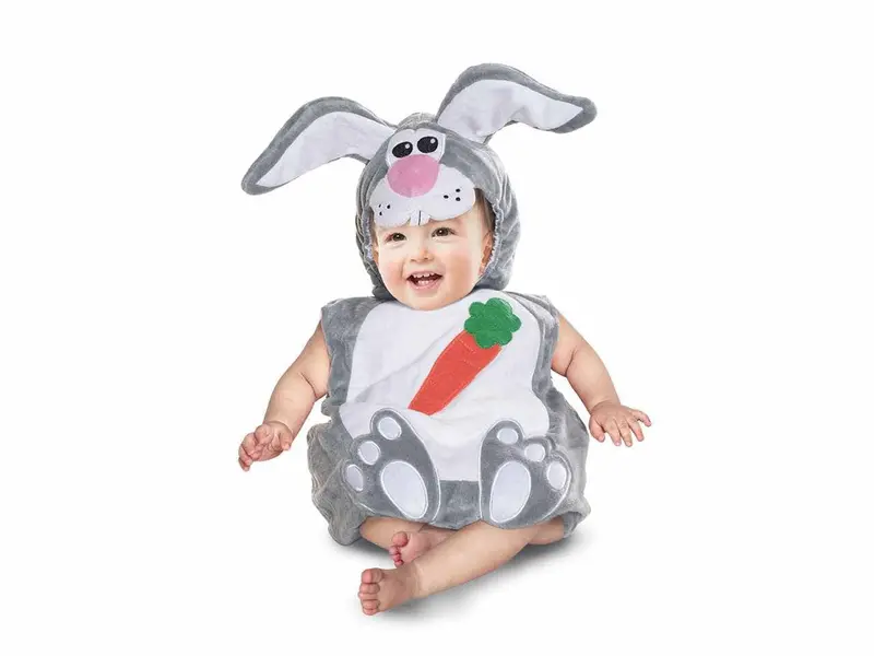Costume di Carnevale Baby Coniglietto 6-12 Mesi