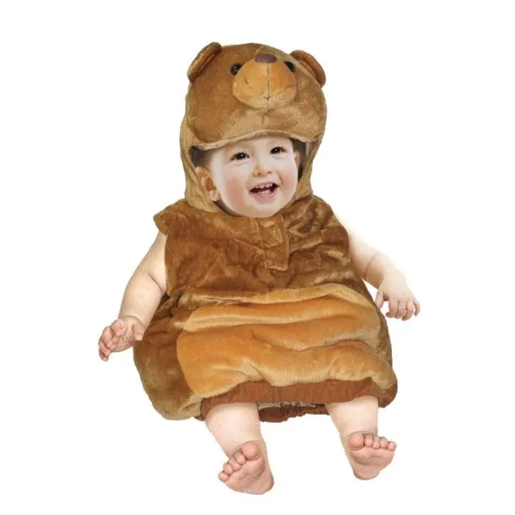 Costume di Carnevale Baby Orsetto 6-12 Mesi