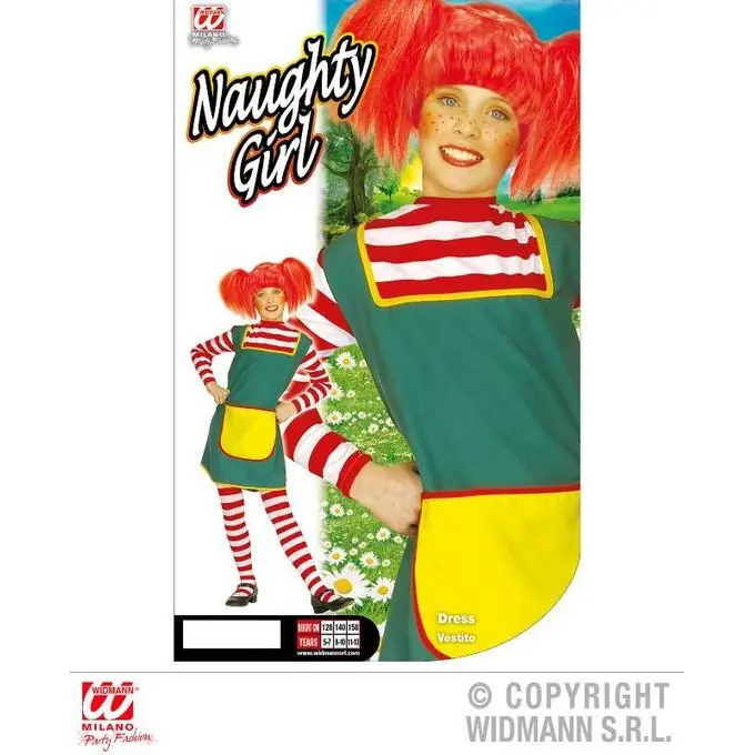 Costume Di Carnevale Naughty Girl 5-7 Anni